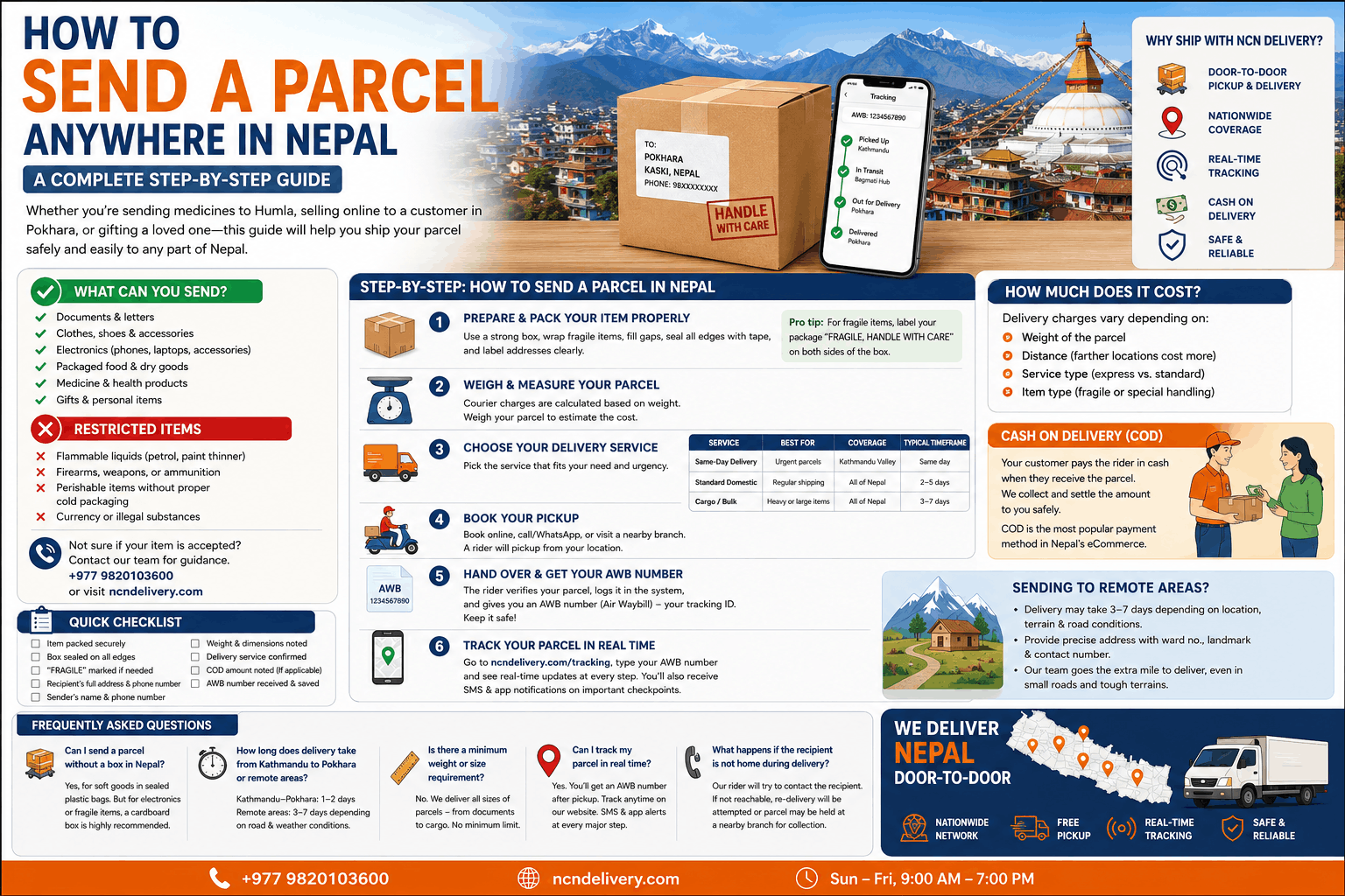 How to Send a Parcel Anywhere in Nepal: A Complete Step-by-Step Guide