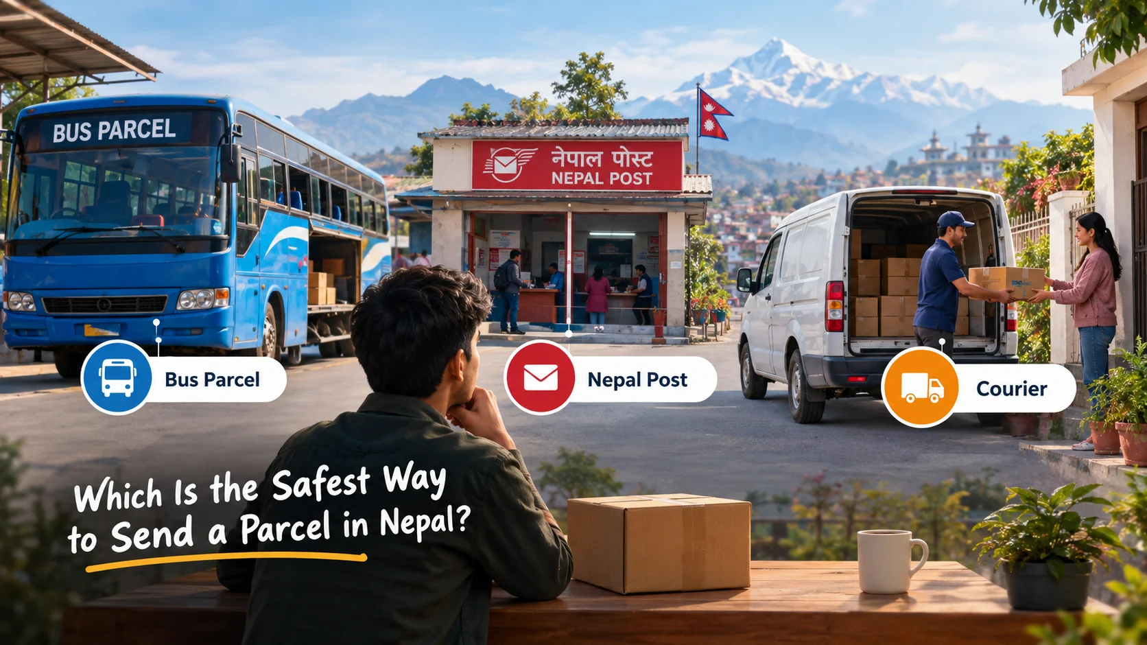 Bus Parcel vs Nepal Post vs Courier: Which Is the Safest Way to Send a Parcel in Nepal?