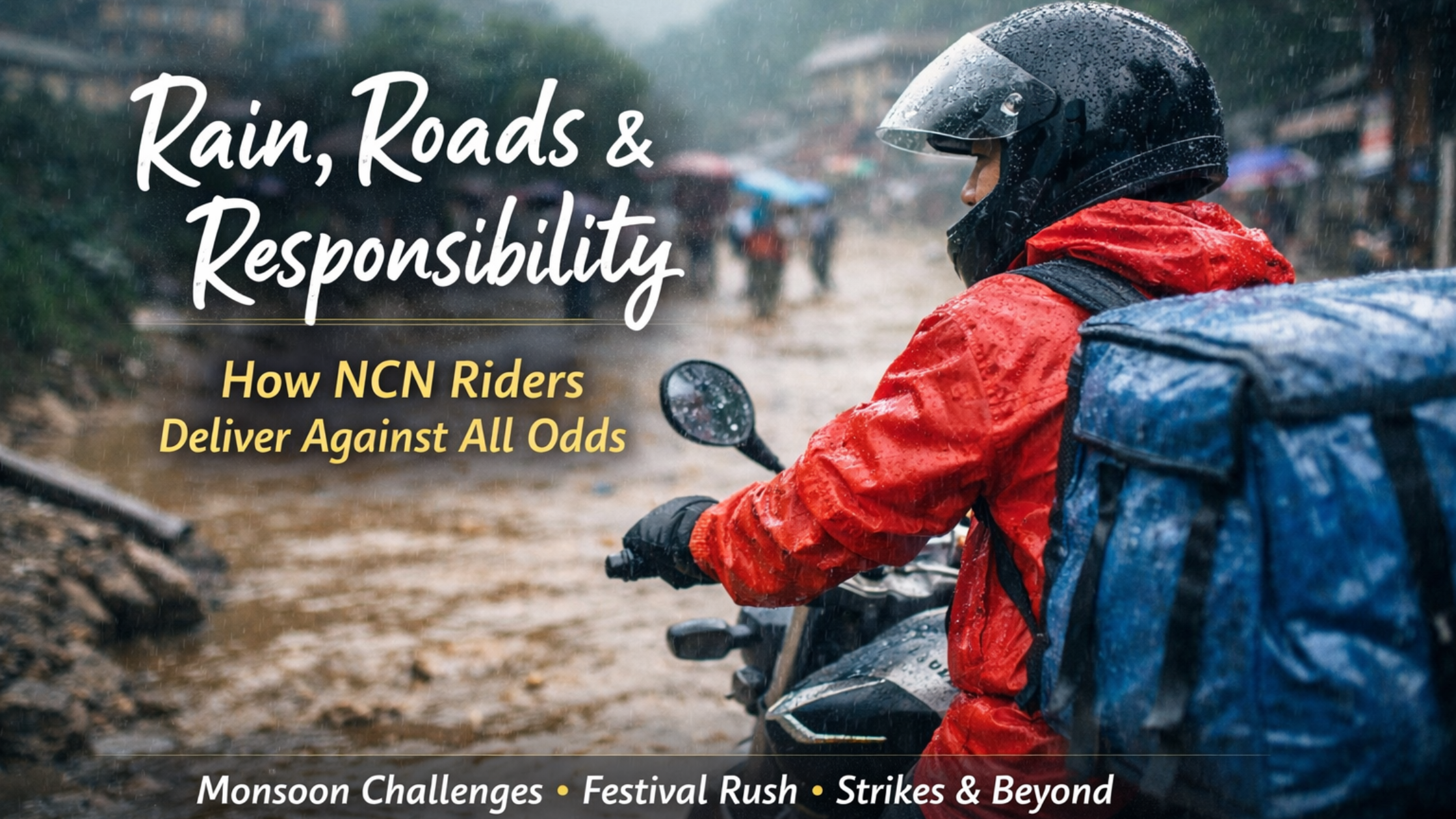 Rain, Roads and Responsibility: How NCN Riders Deliver Against All Odds